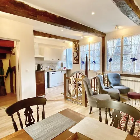 Villa La Terrasse Notre Dame - Casa di carattere - 4P - Centre Honfleur Esterno foto