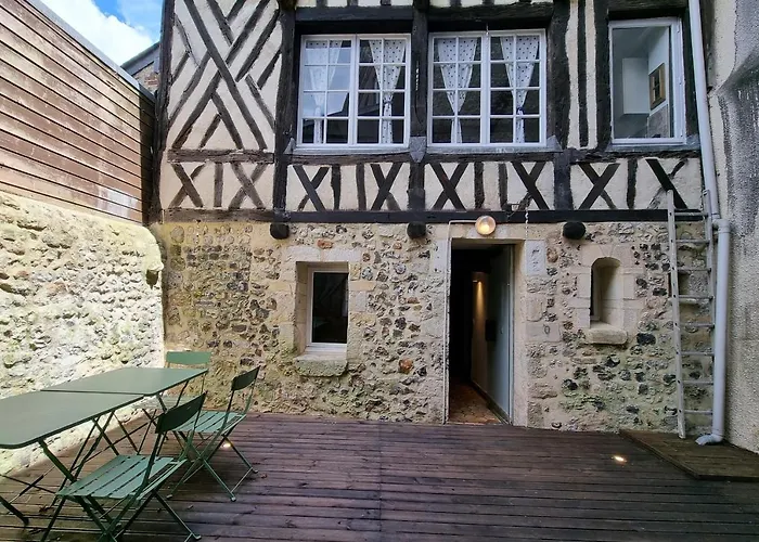 La Terrasse Notre Dame - Character House - 4P - Center Honfleur